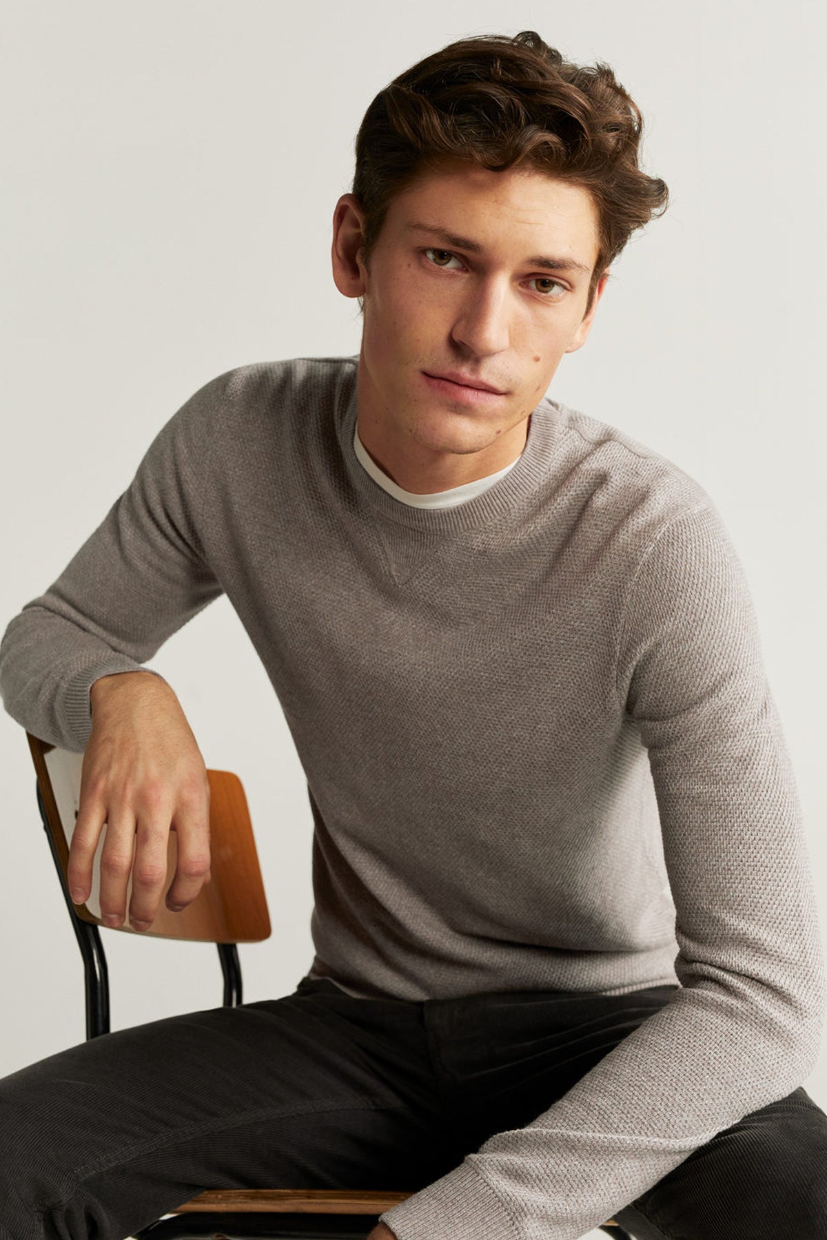 Structured Organic Cotton Sweater