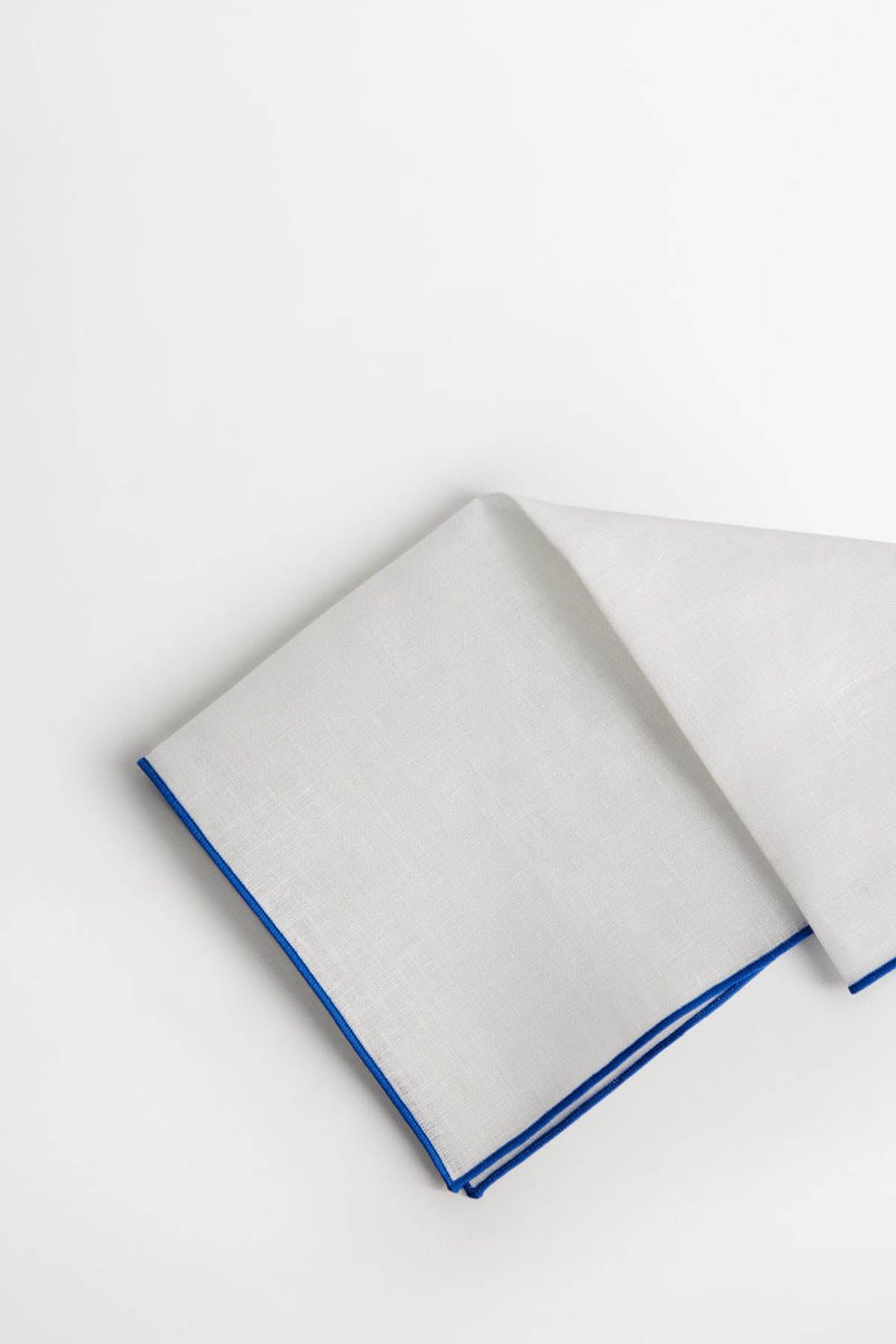 Contrasted Finishings Handkerchief
