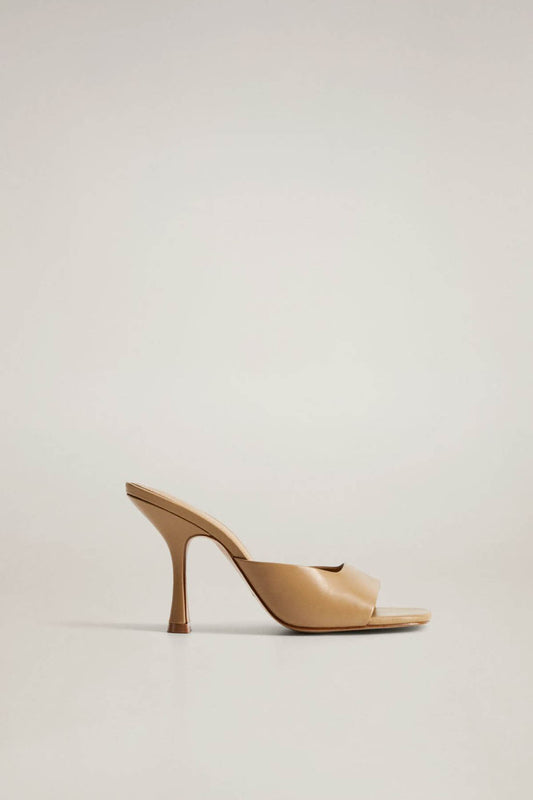 Heel Leather Mules