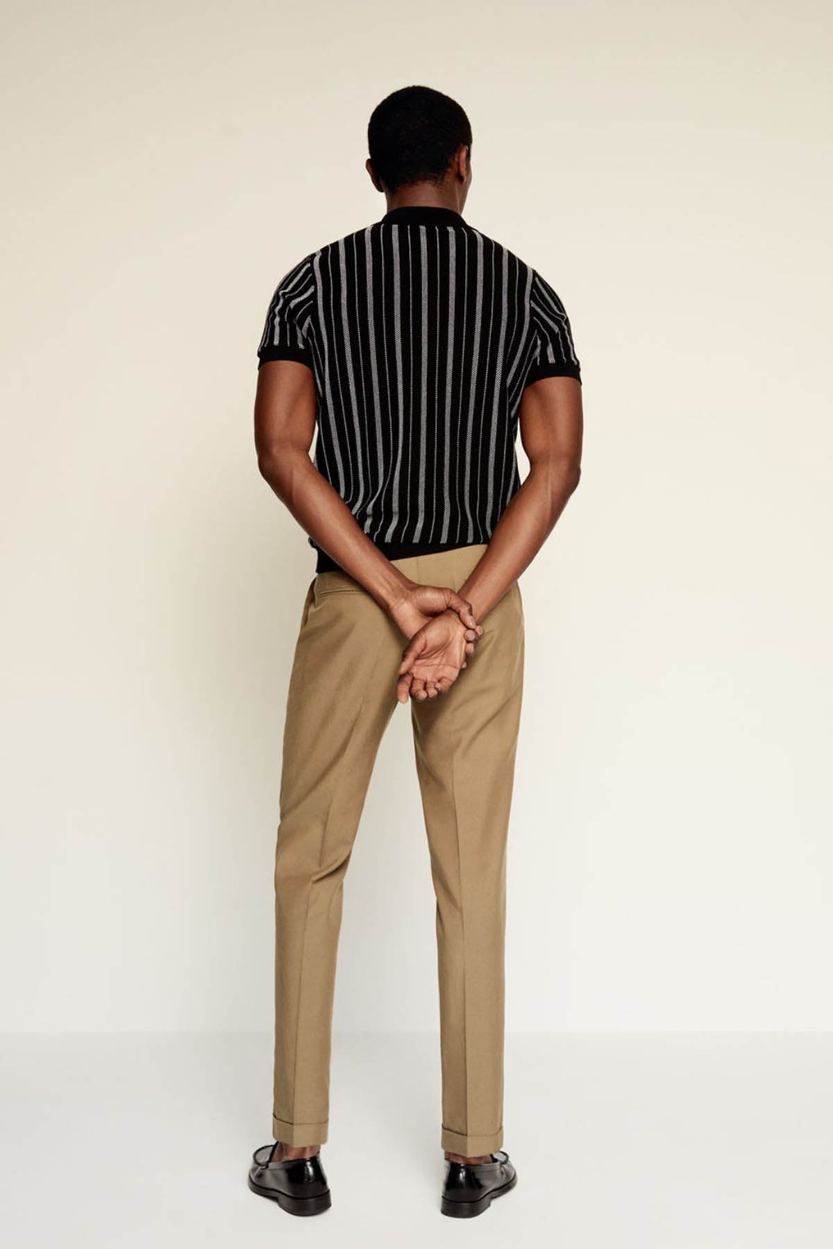 Slim Fit Cotton Suit Trousers