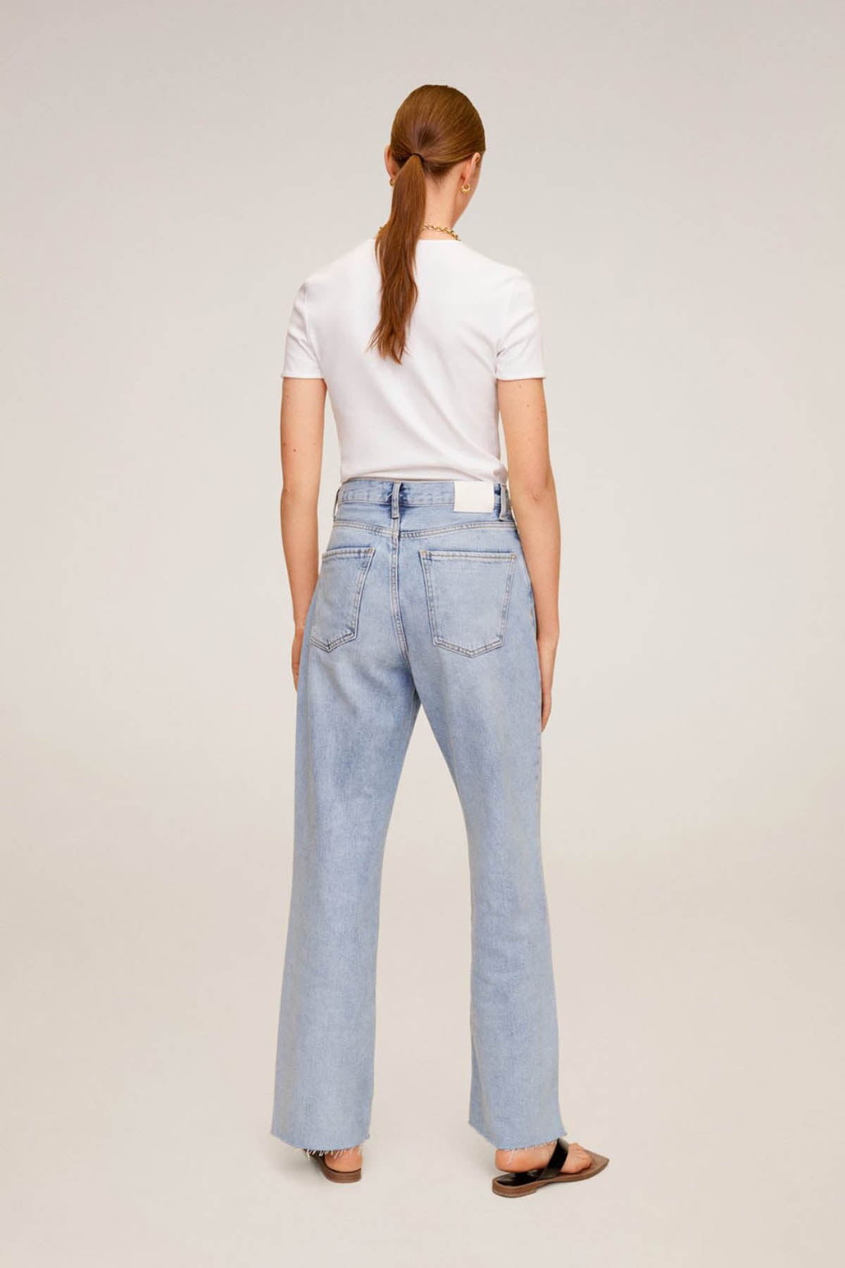 Ribbed Cotton T-Shirt