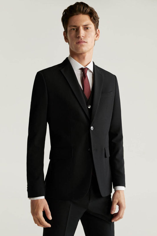 Slim Fit Suit Blazer