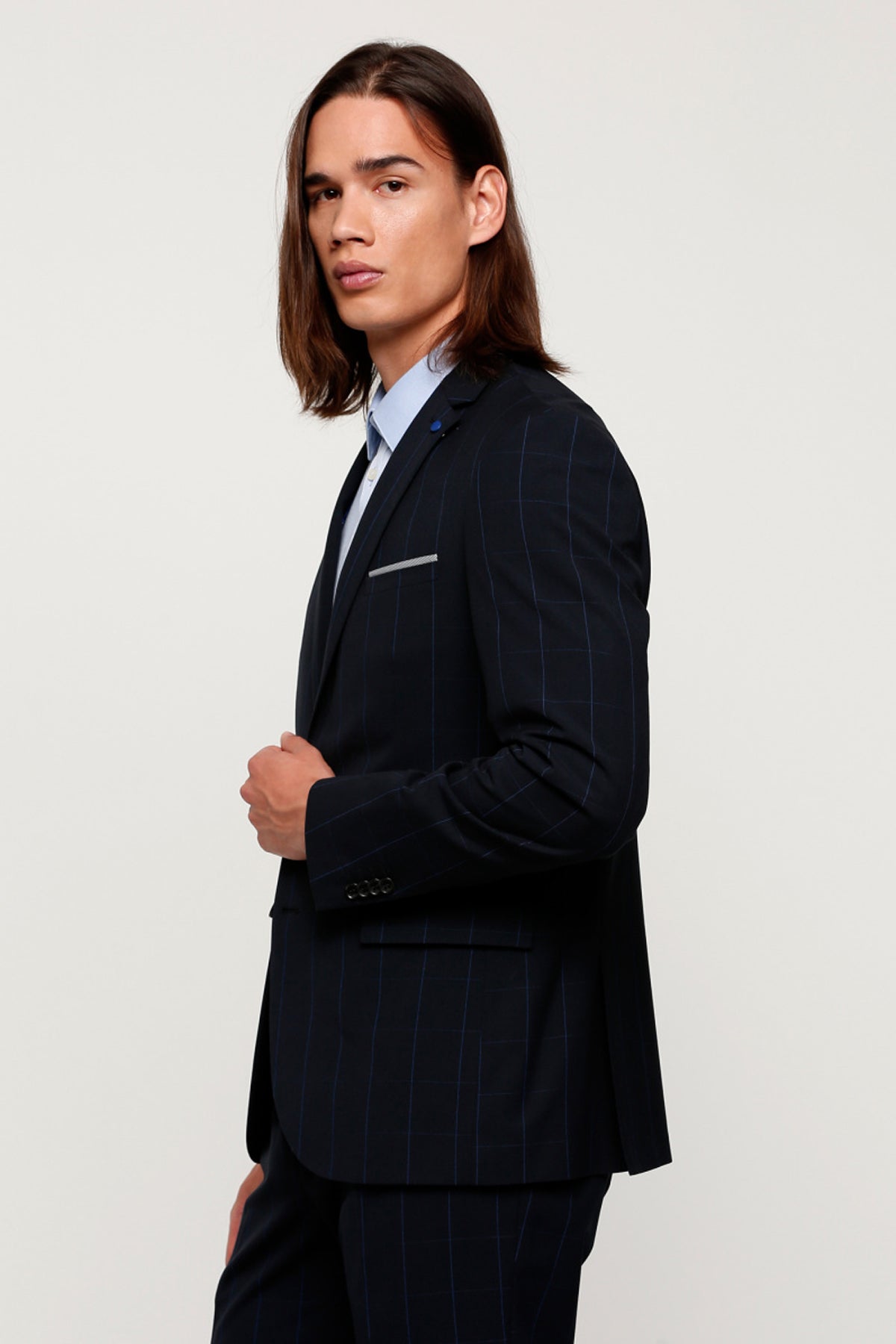 Chequered Blazer