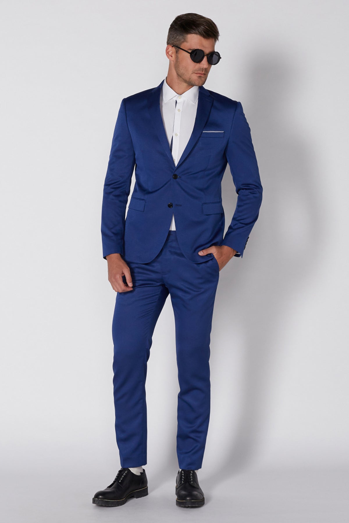 Long Sleeves Shirt with Contrast Placket