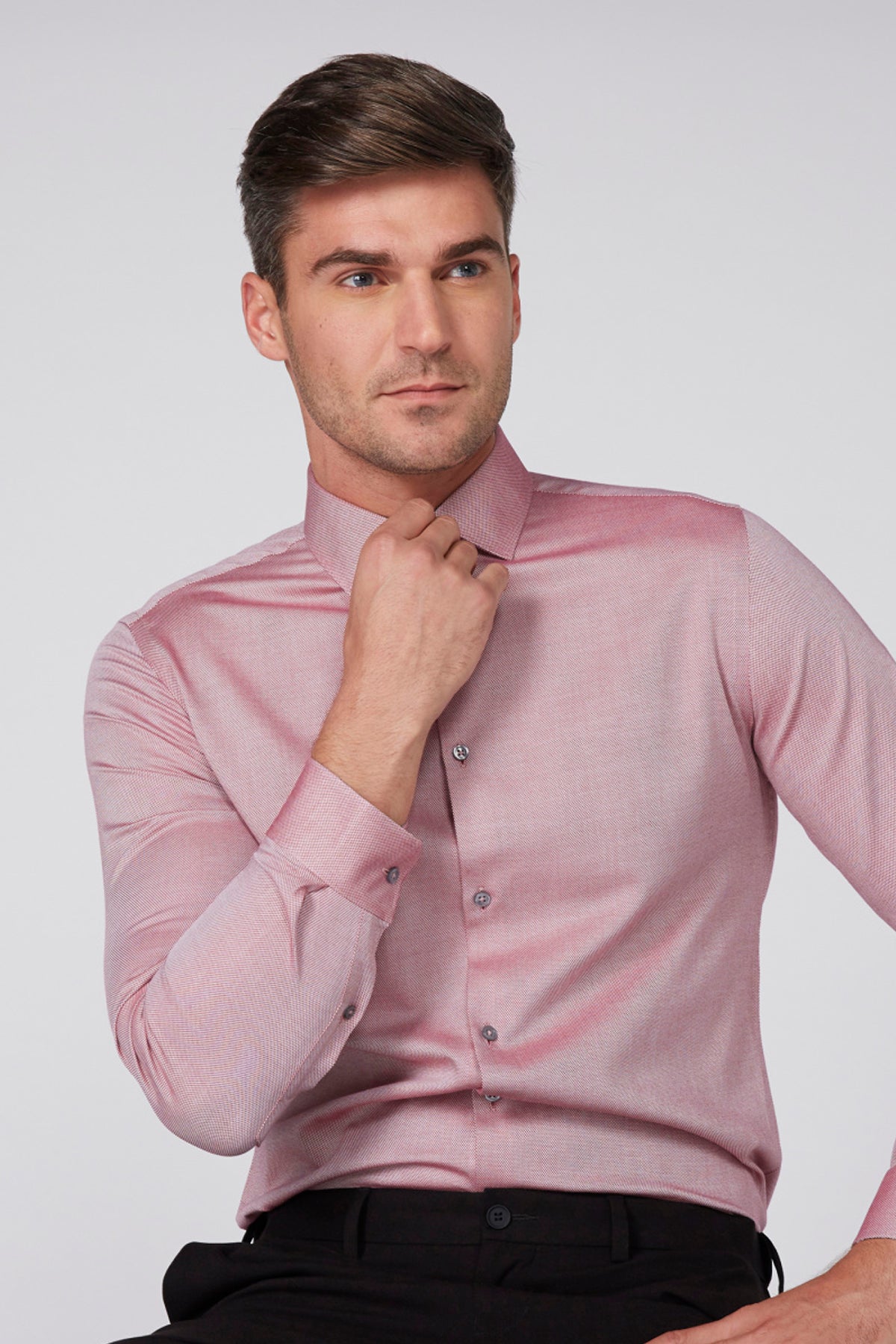 Long Sleeves Formal Shirt with Spread Collar