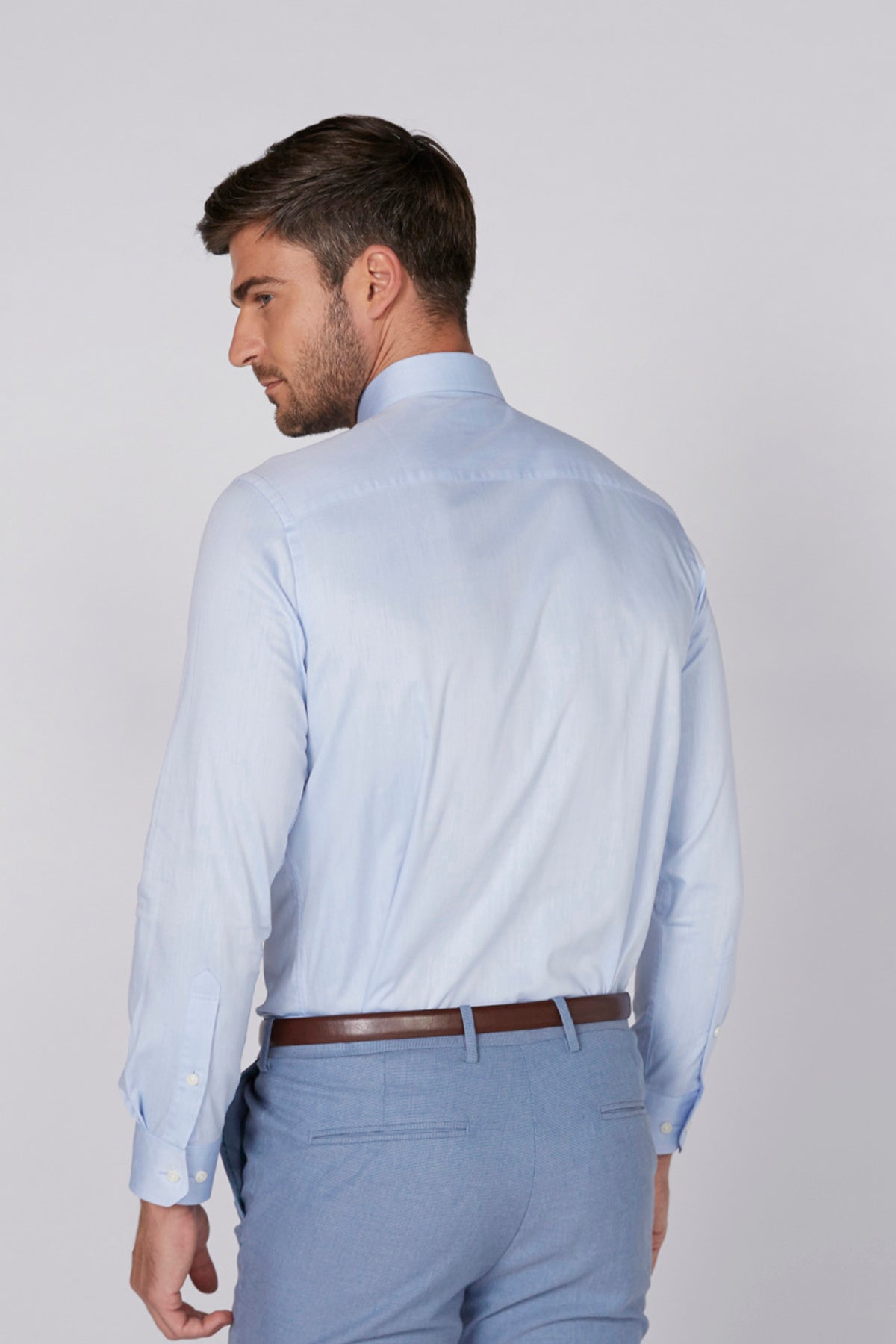 Long Sleeves Shirt with Complete Placket