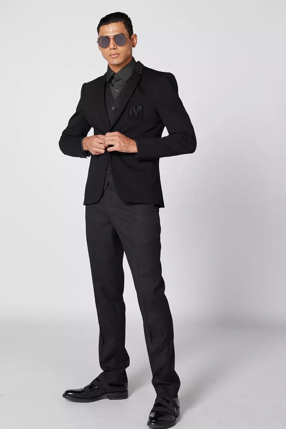 Pocket Detail Waistcoat with Button Placket