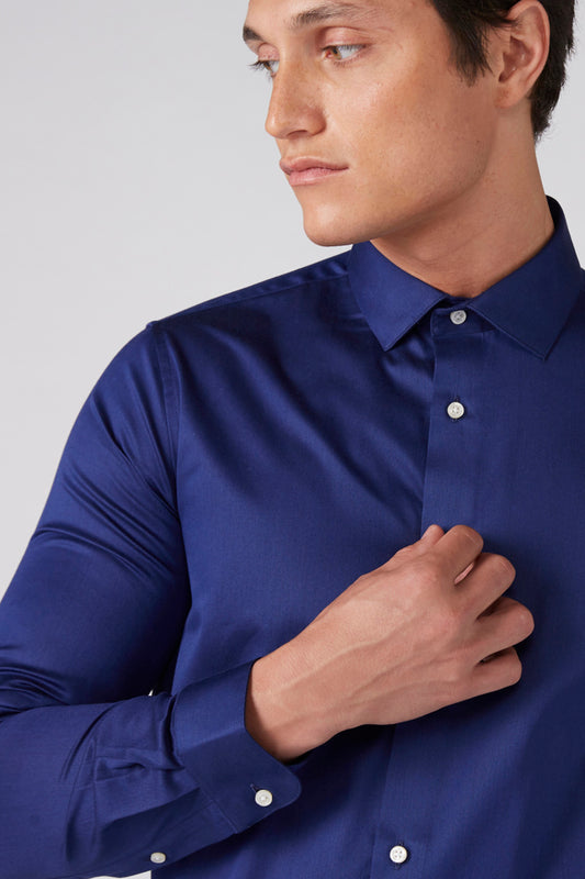 Long Sleeves Shirt with Complete Placket