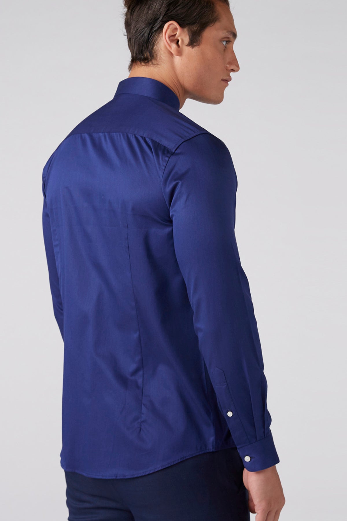 Long Sleeves Shirt with Complete Placket