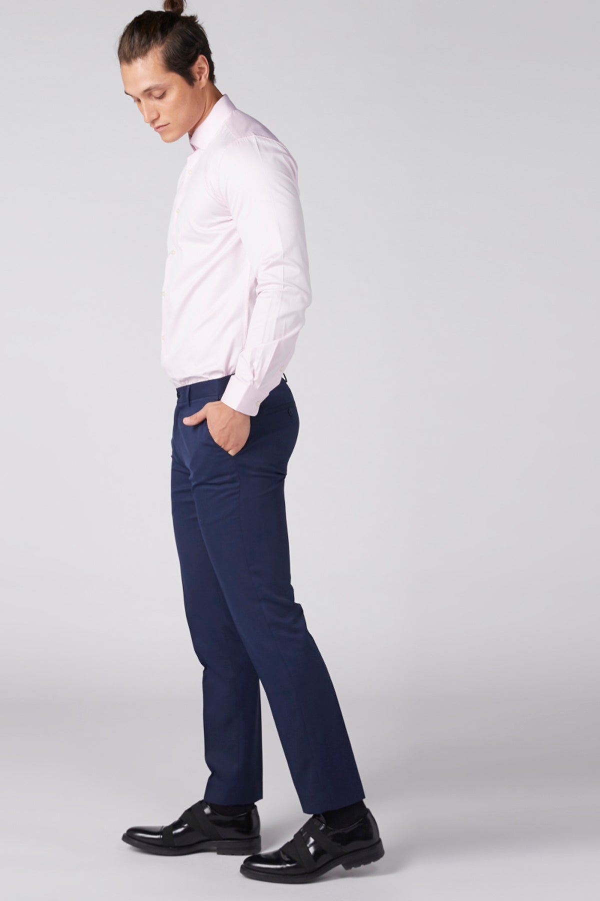 Long Sleeves Shirt with Complete Placket