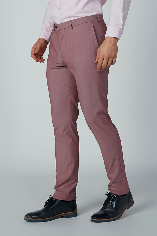 Full Length Plain Formal Trousers with Pocket Detail