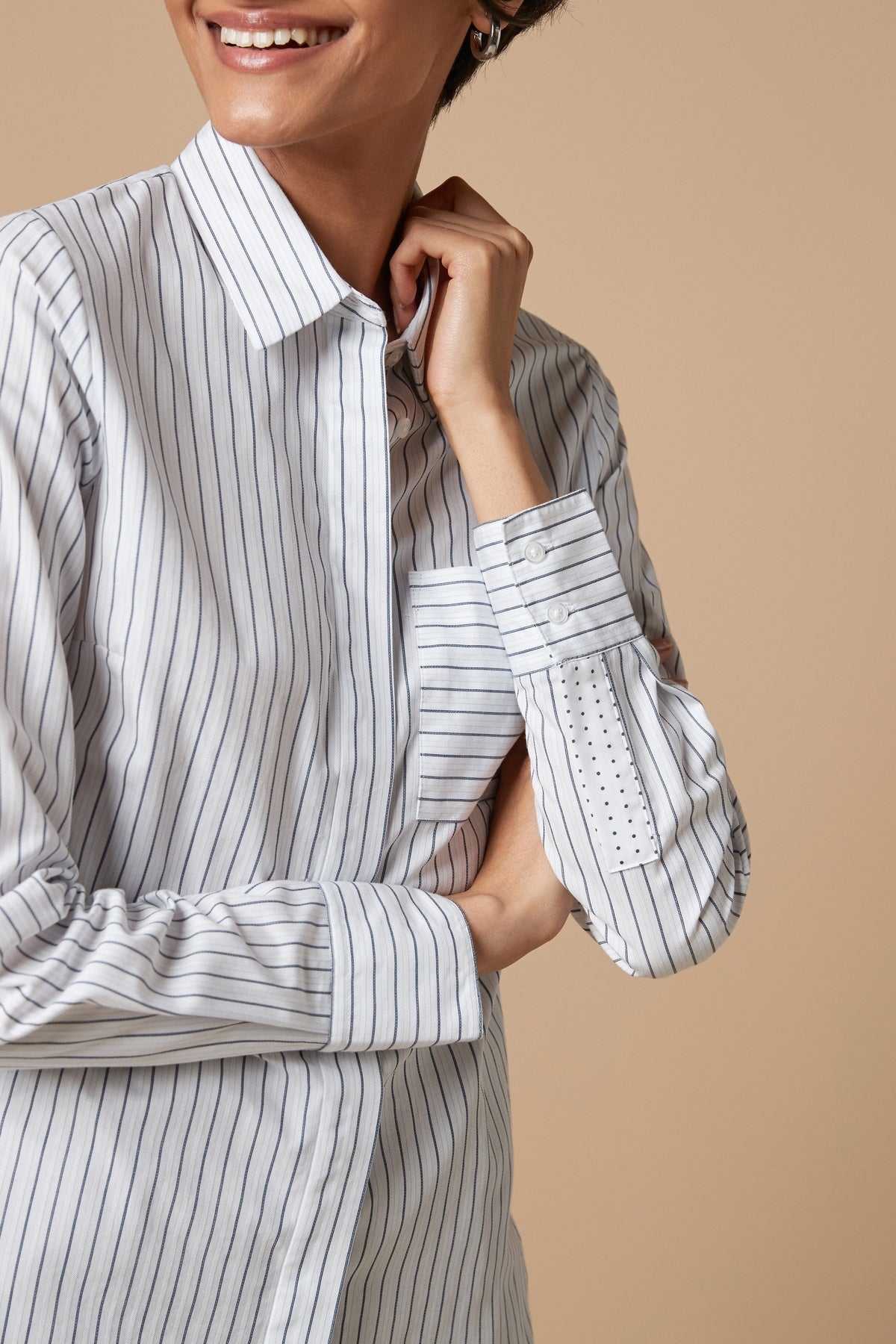 Long Sleeve Stripe Shirt