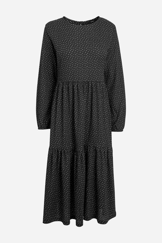 Tiered Midi Dress