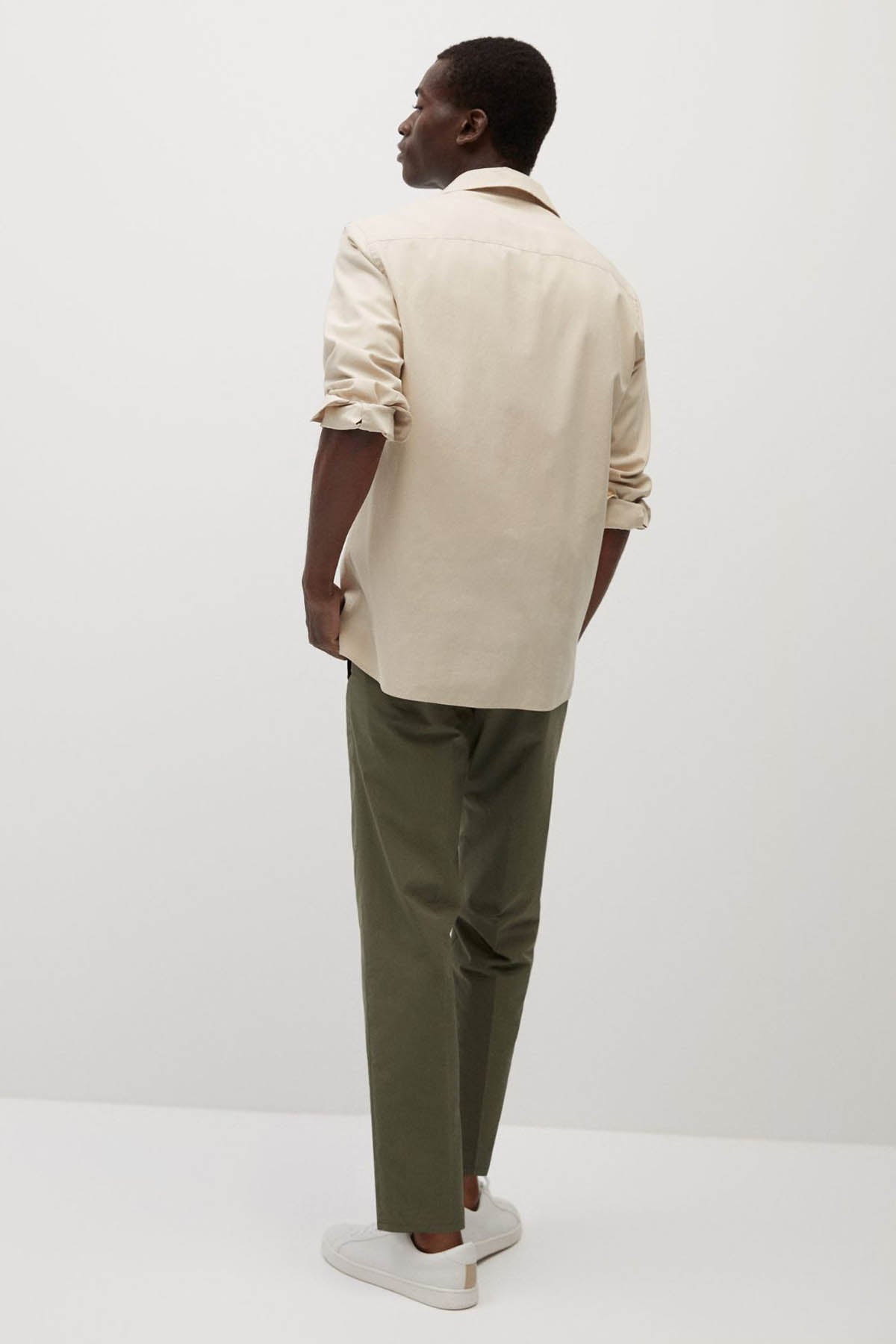 Regular Fit Lyocell Cotton Shirt