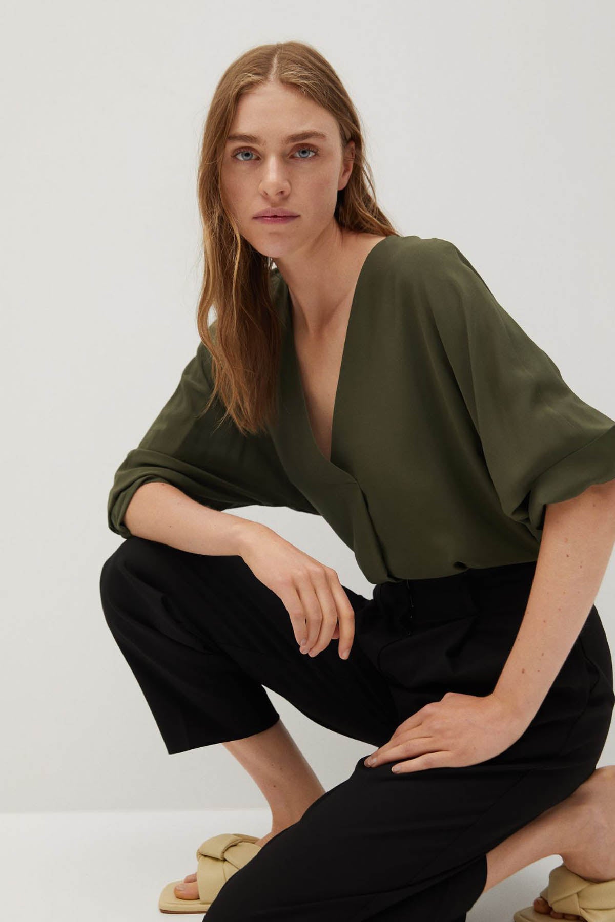 V-Neck Blouse