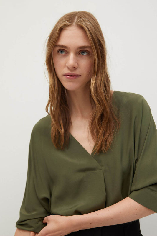 V-Neck Blouse
