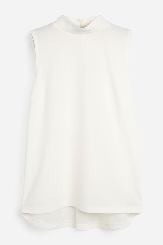 High Neck Sleeveless Top