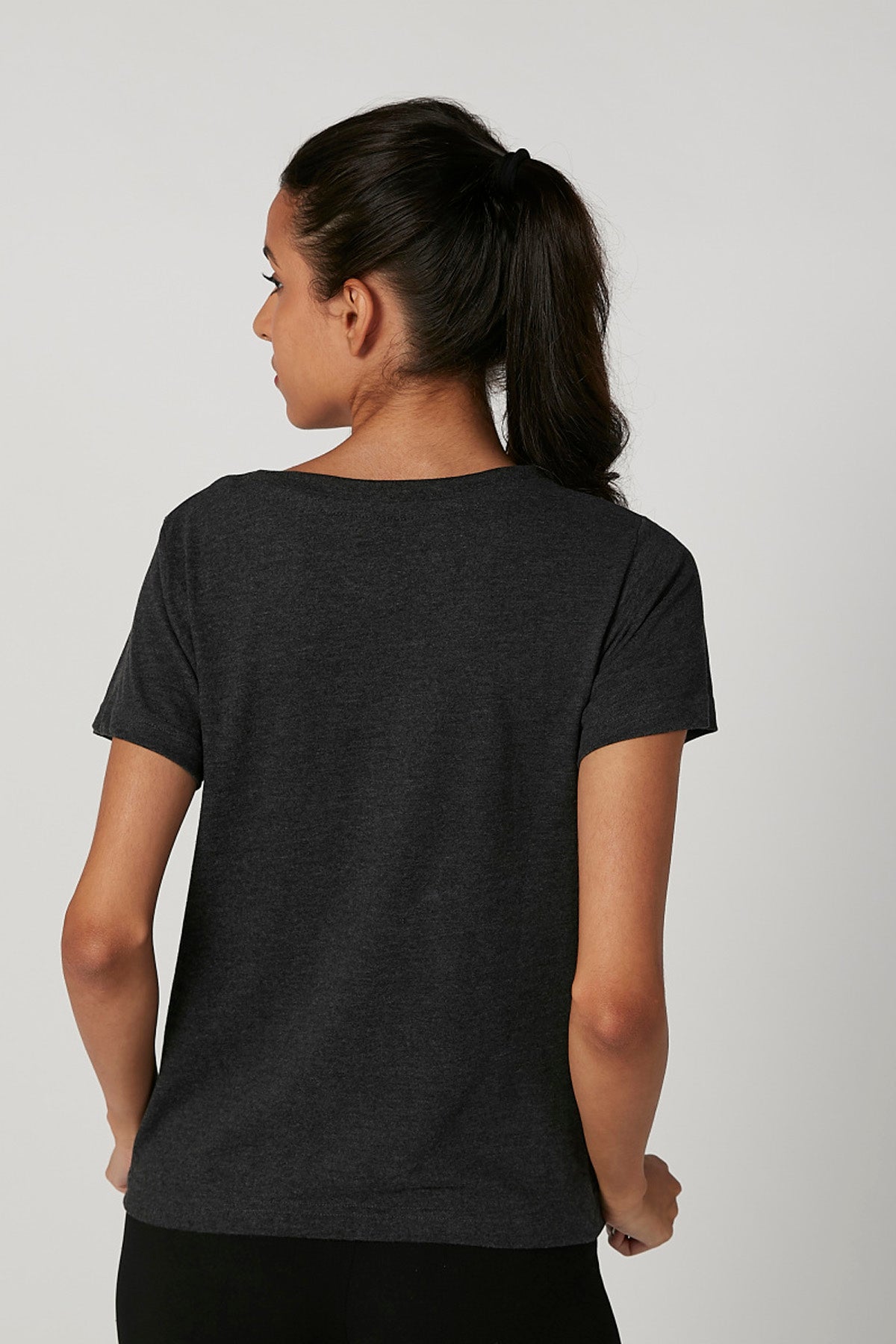Printed T-shirt with Short Sleeves