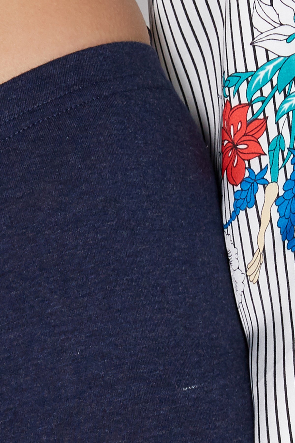 Solid Cropped Leggings with Elasticised Waistband