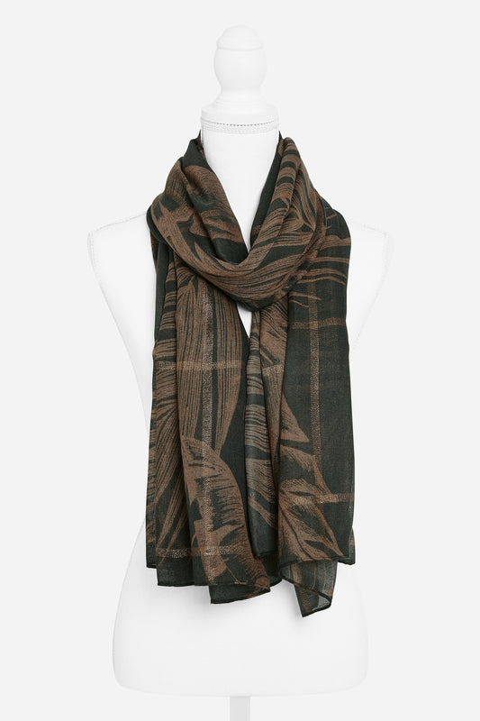 Sparkle Fern Print Scarf