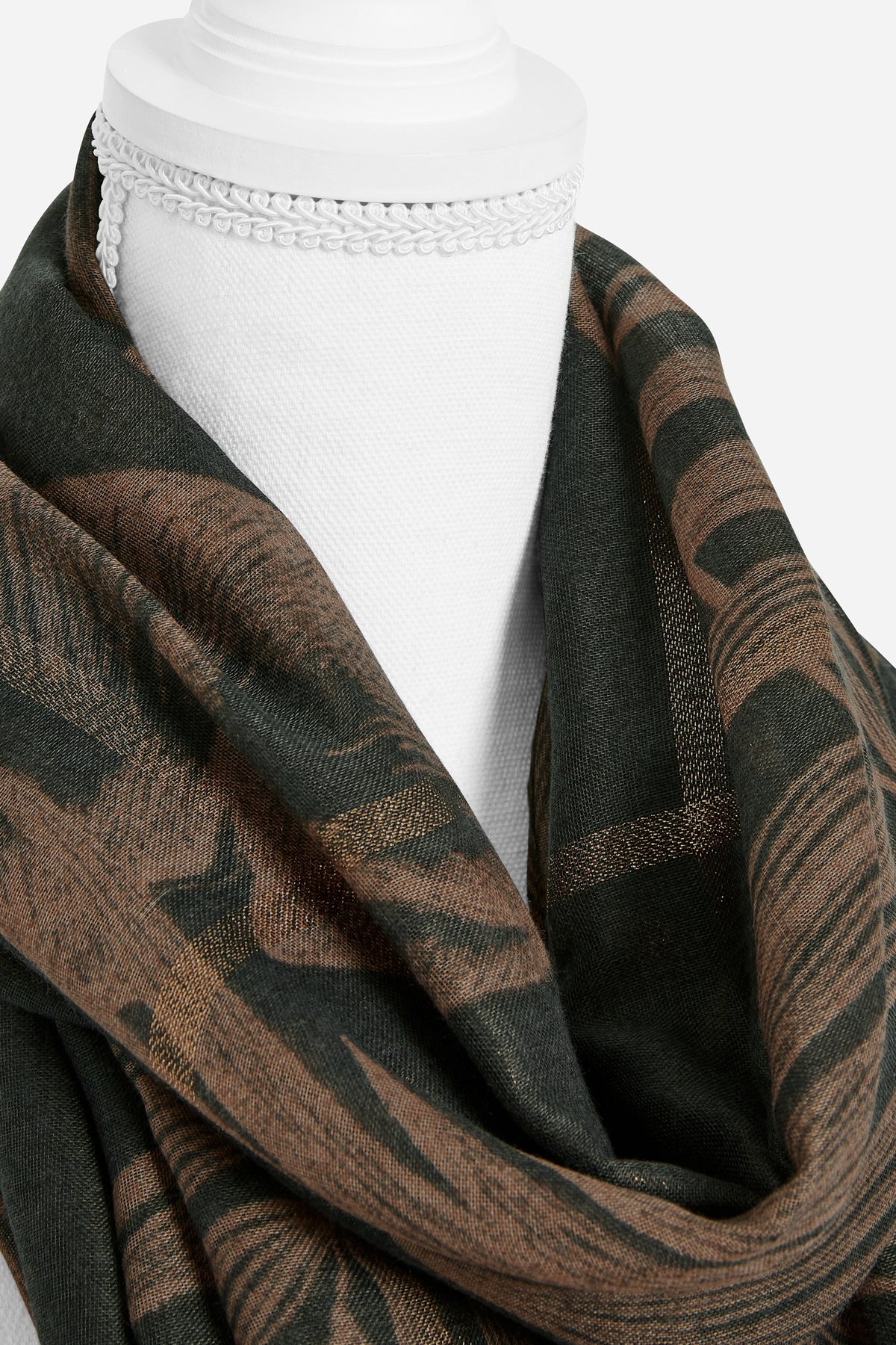 Sparkle Fern Print Scarf