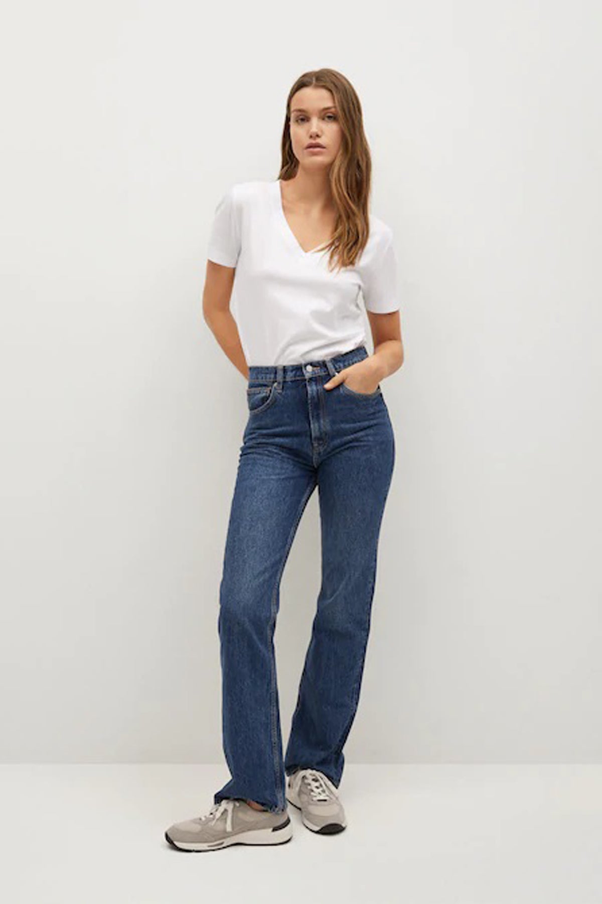 V-Neck Cotton T-Shirt