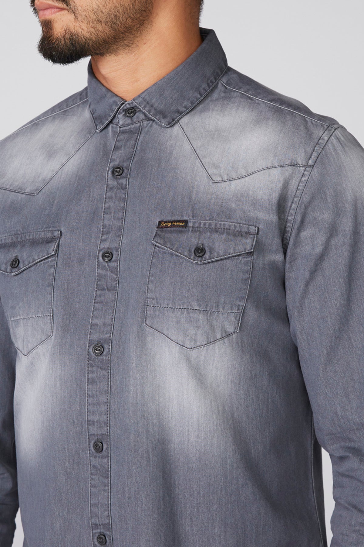 Shaded Shirt with Long Sleeves