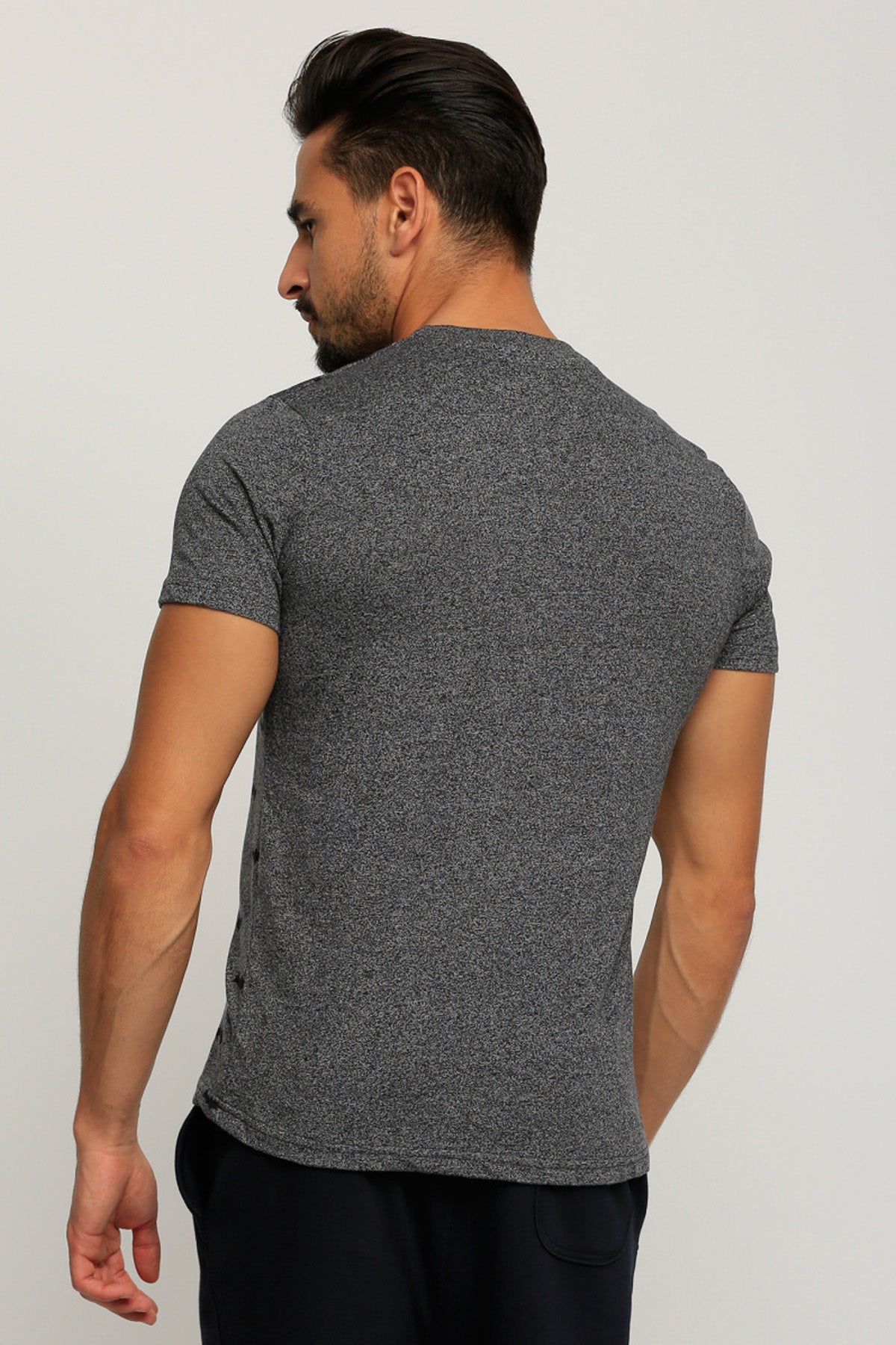 Batman Printed Round Neck T-Shirt with Short Sleeves
