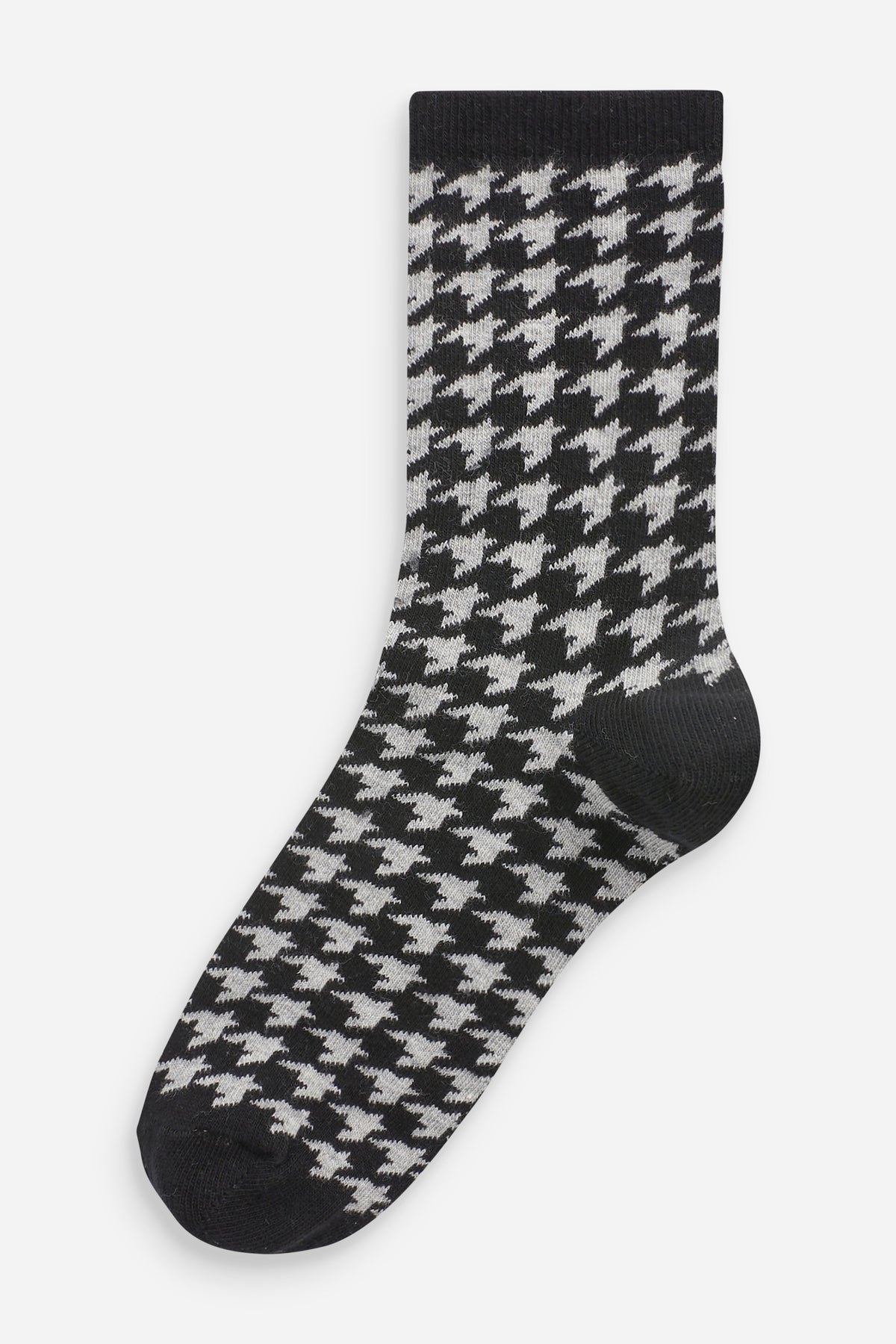 Pastel Dogtooth Ankle Socks Five Pack