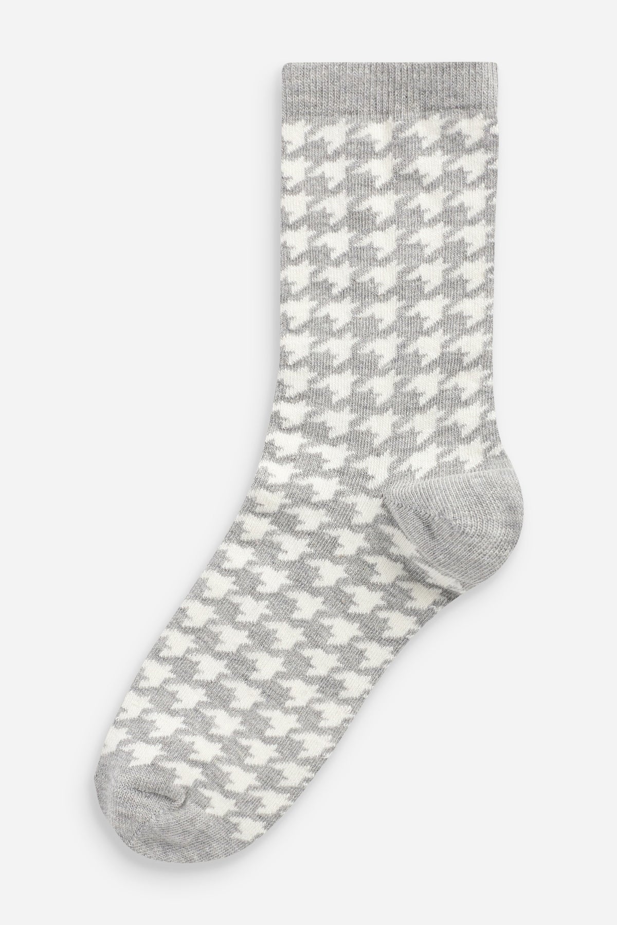 Pastel Dogtooth Ankle Socks Five Pack