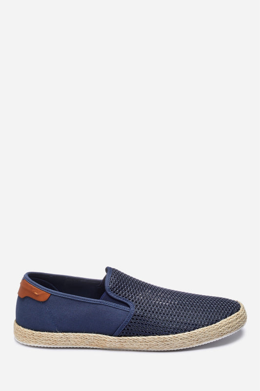 Mesh Jute Slip-Ons