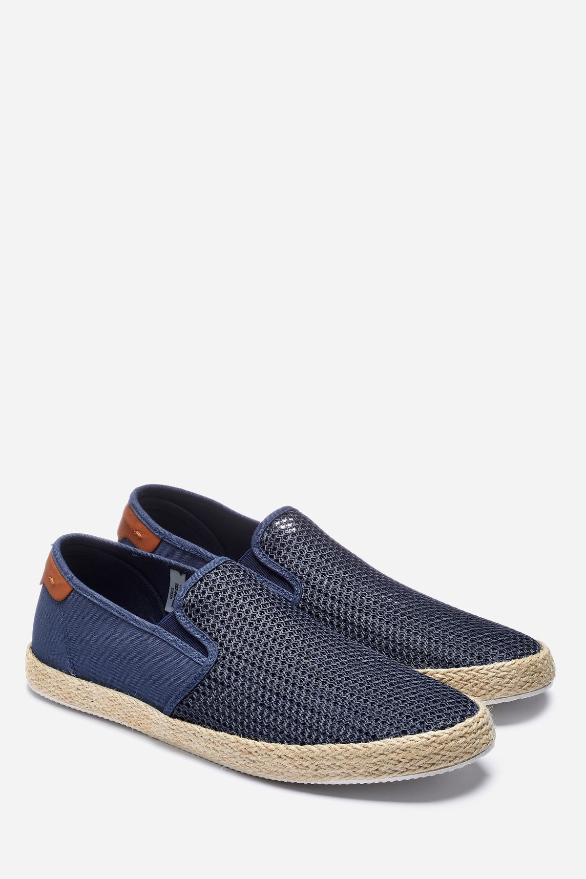 Mesh Jute Slip-Ons
