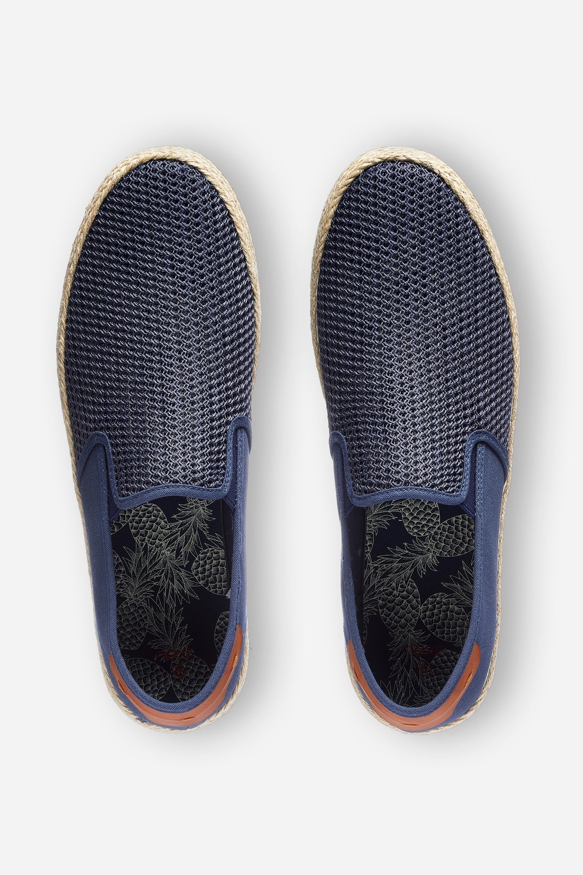 Mesh Jute Slip-Ons