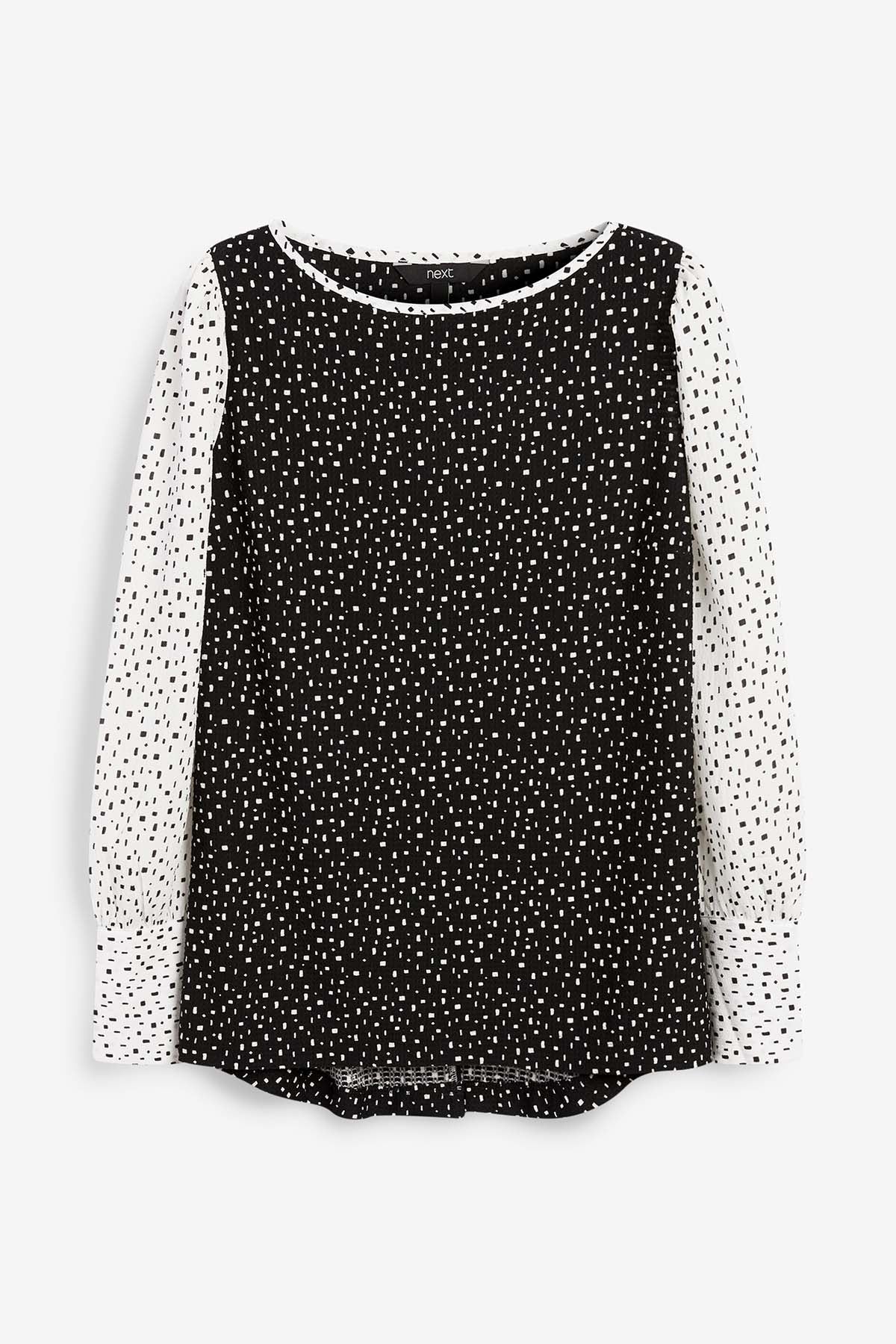 Cuff Detail Blouse
