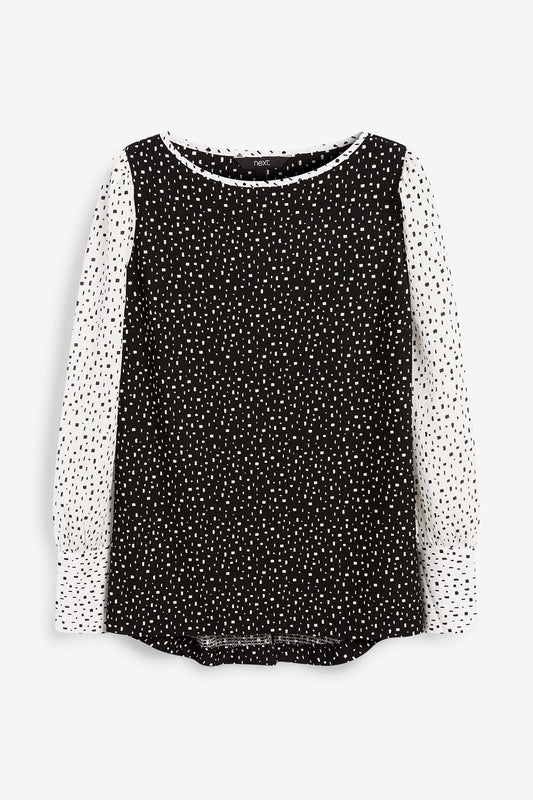 Cuff Detail Blouse