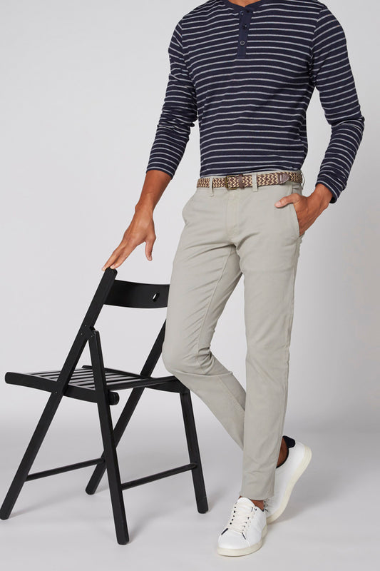 Full Length Chinos with Pocket Detail