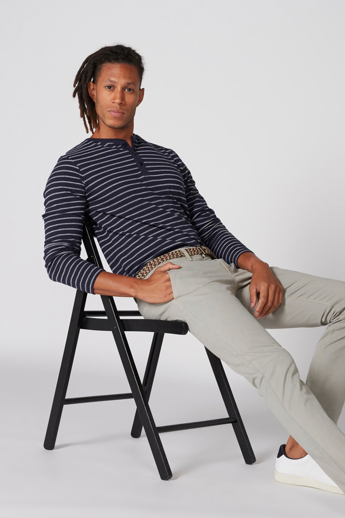 Full Length Chinos with Pocket Detail