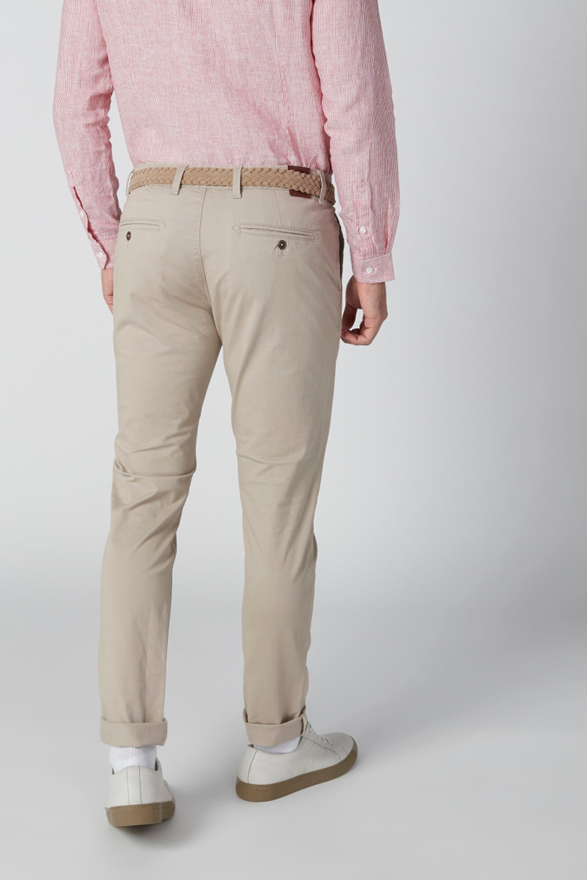 Full Length Trousers with Zip Fly and Pocket Detail