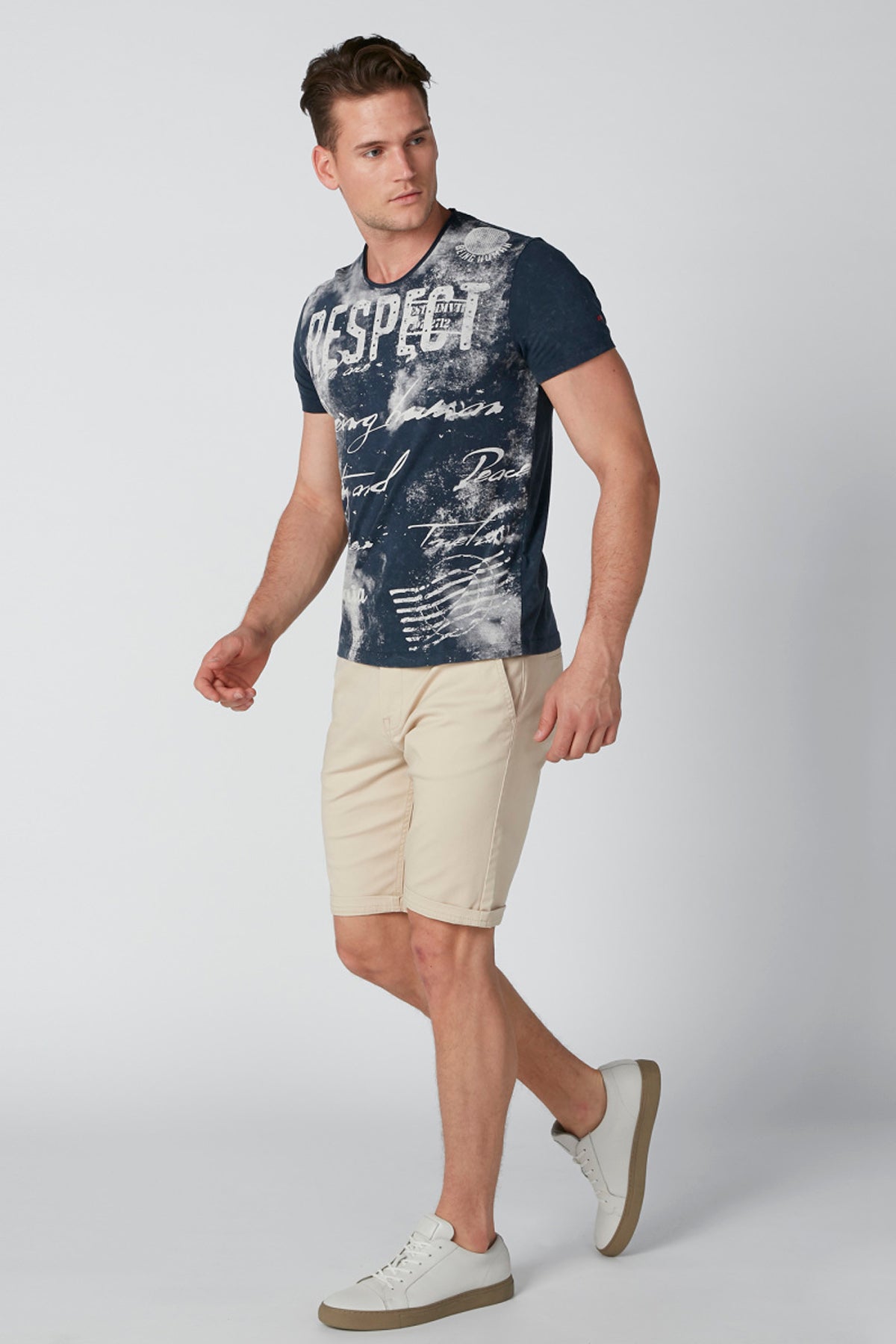 Pocket Detail Shorts with Belt Loops