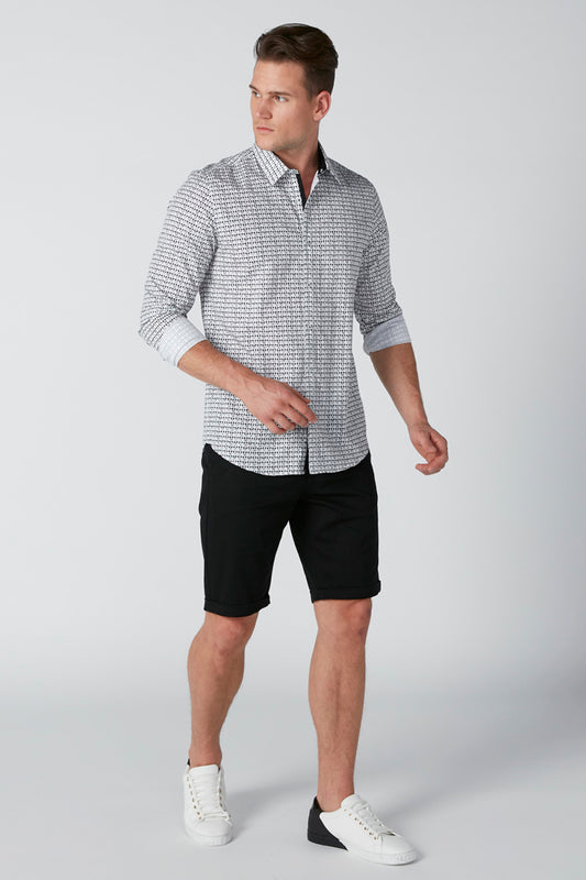 Pocket Detail Shorts with Belt Loops