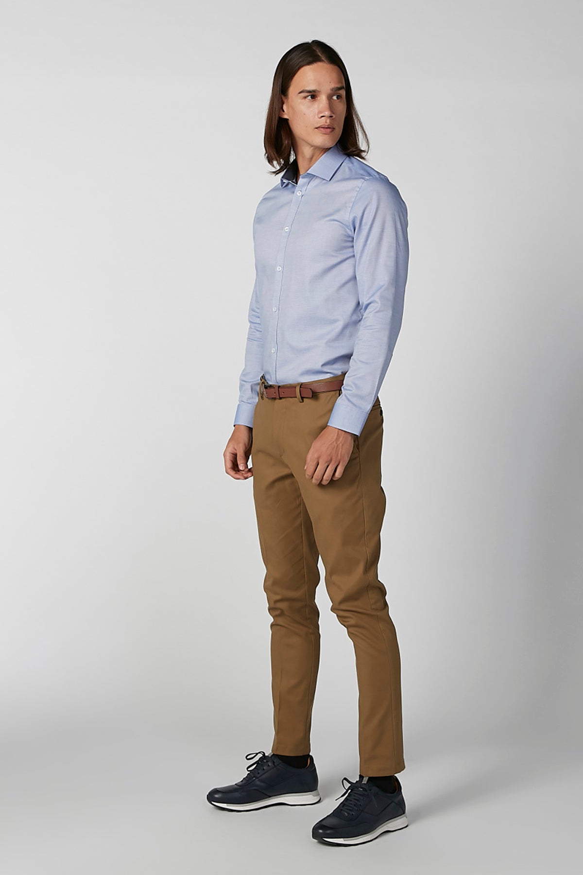 Slim Fit Chinos with Pocket Detail