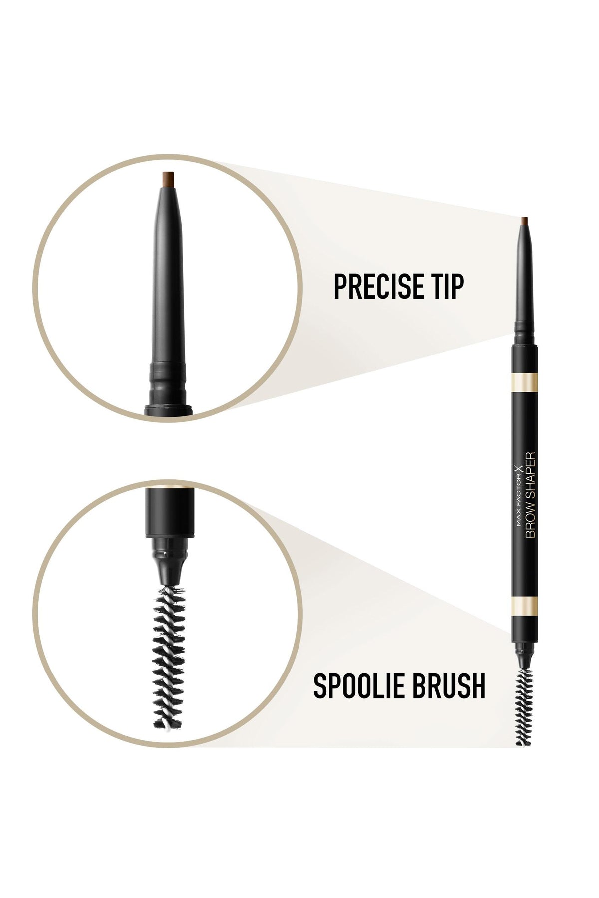 Brow Shaper, 30 Deep Brown, 1 g