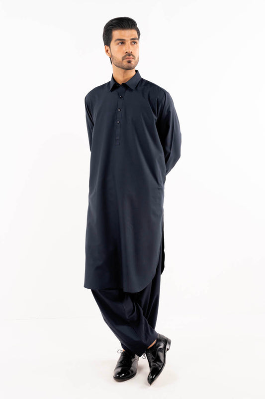 Dyed Blended Shalwar Kameez