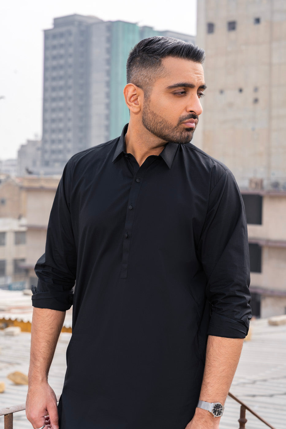 Dyed Cotton Shalwar Kameez