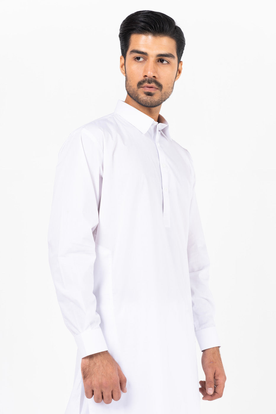 Dyed Shahsawar Latha Shalwar Kameez
