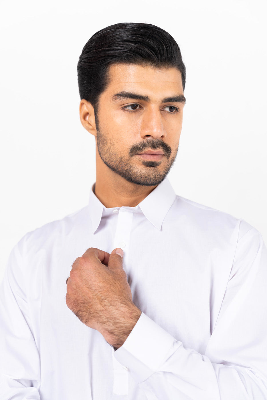 Dyed Shahsawar Latha Shalwar Kameez