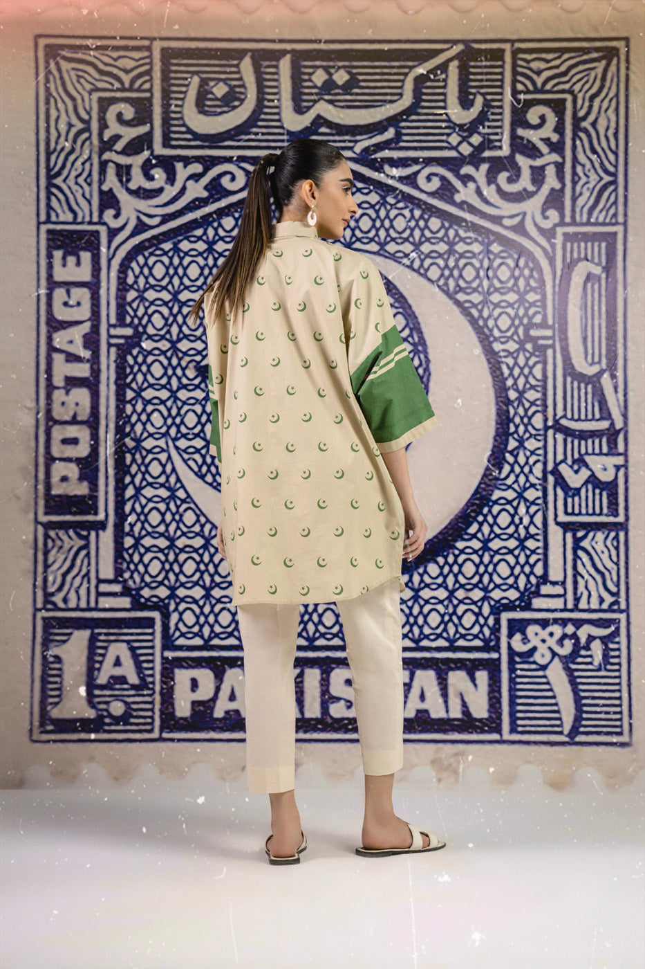 Printed Cambric Kurti