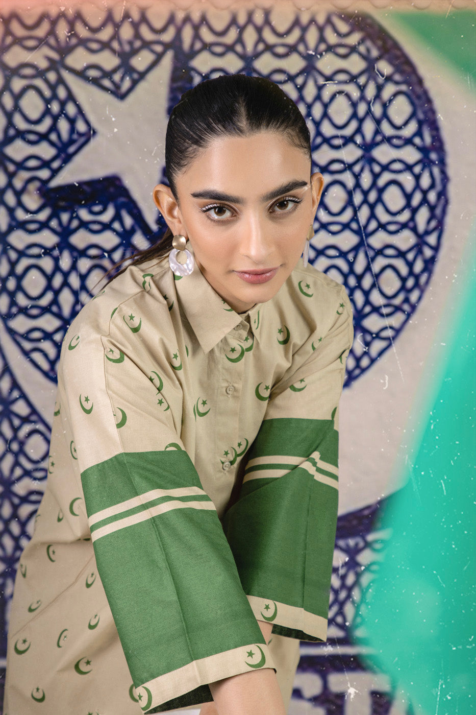 Printed Cambric Kurti