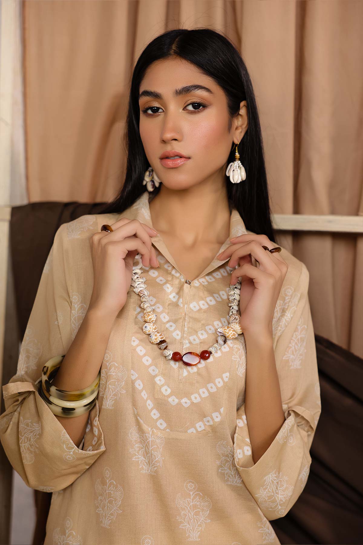 Dyed Cambric Kurti