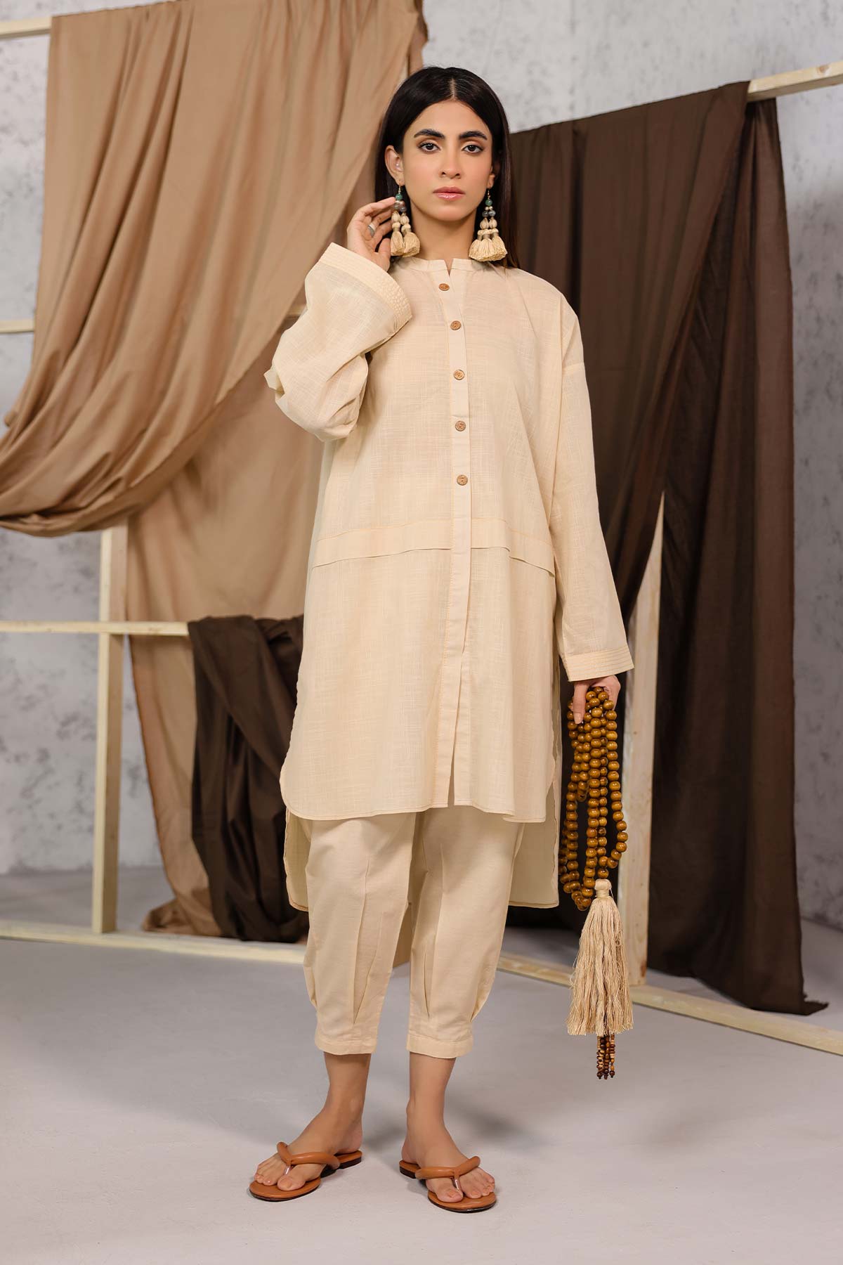 2 Pc Dyed Cambric Outfit